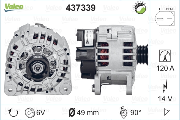 Generator VALEO 437339