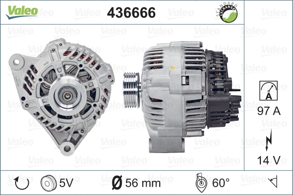 Generator VALEO 436666