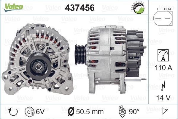 Generator VALEO 437456