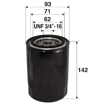 Ölfilter VALEO 586024