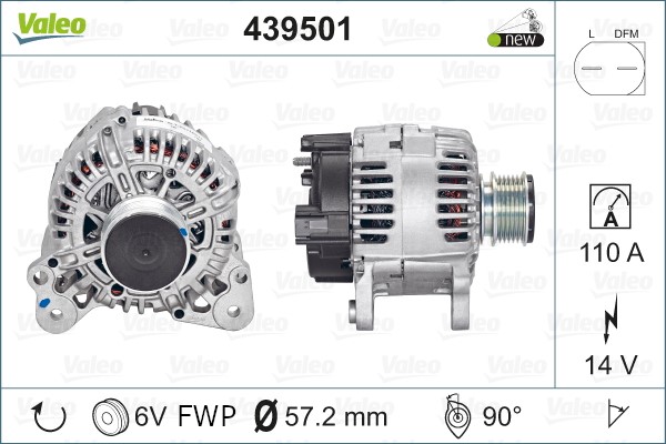 Generator VALEO 439501