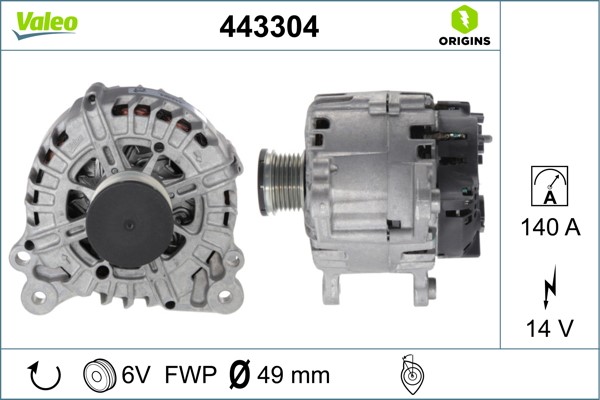 Generator VALEO 443304