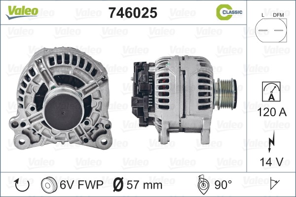 Generator VALEO 746025