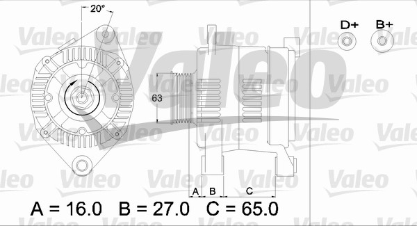 Generator VALEO 436336