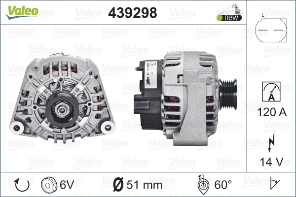 Generator VALEO 439298
