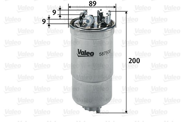Kraftstofffilter VALEO 587500
