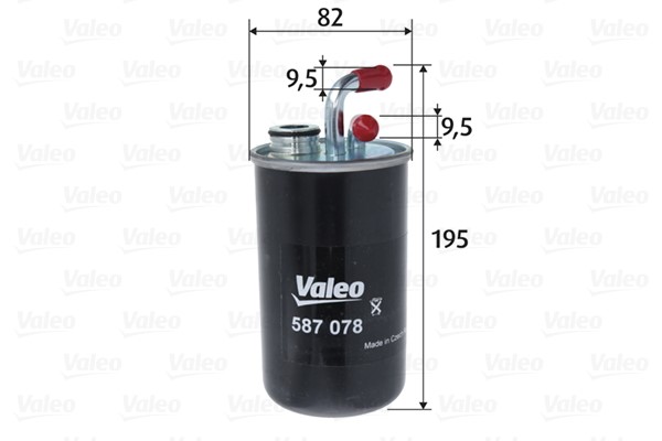 Kraftstofffilter VALEO 587078