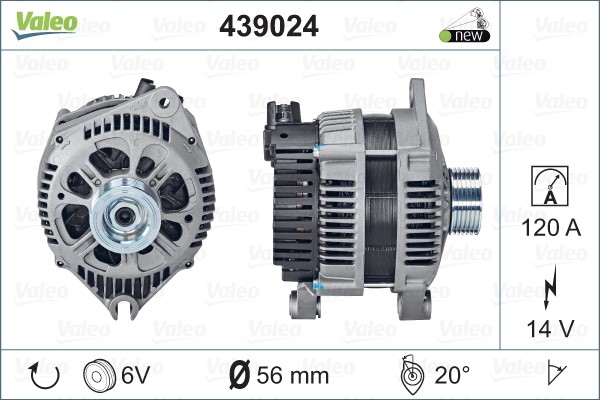 Generator VALEO 439024