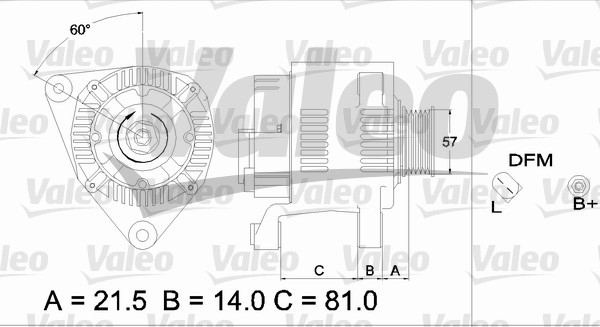 Generator VALEO 437177 2