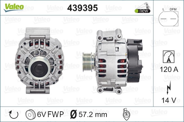 Generator VALEO 439395