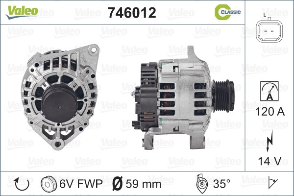 Generator VALEO 746012