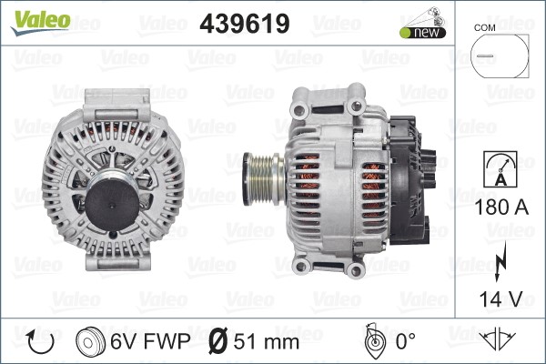 Generator VALEO 439619