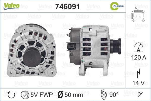 Generator VALEO 746091