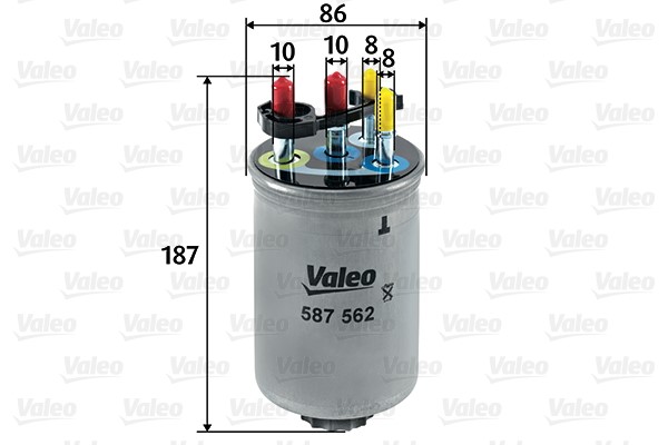 Kraftstofffilter VALEO 587562
