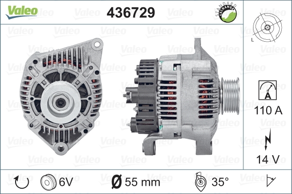 Generator VALEO 436729