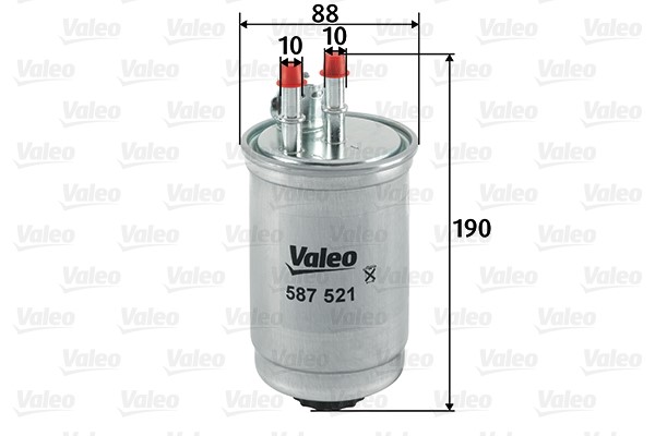 Kraftstofffilter VALEO 587521