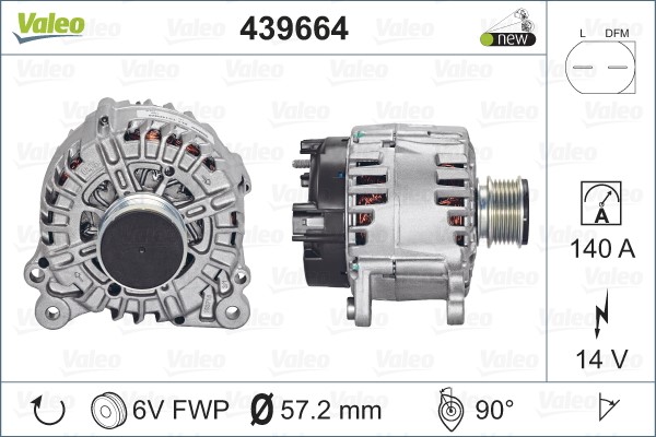 Generator VALEO 439664