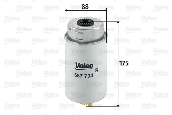 Kraftstofffilter VALEO 587734