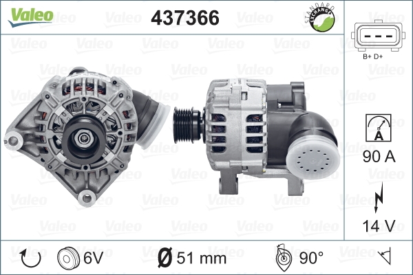 Generator VALEO 437366