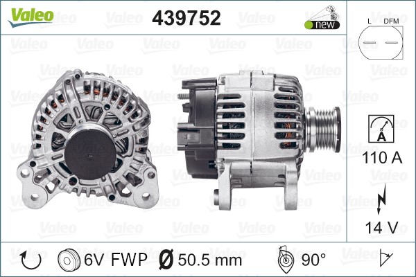 Generator VALEO 439752