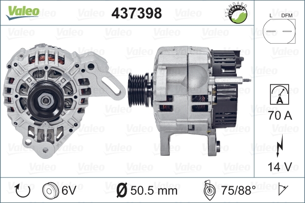 Generator VALEO 437398