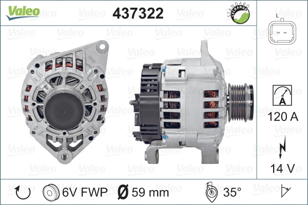 Generator VALEO 437322