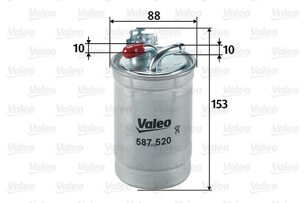 Kraftstofffilter VALEO 587520