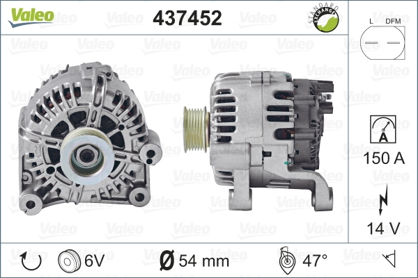 Generator VALEO 437452