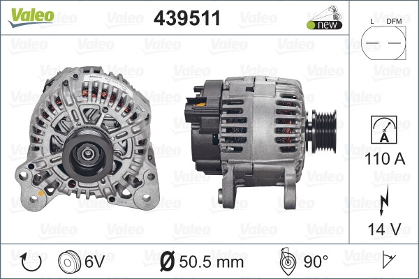 Generator VALEO 439511
