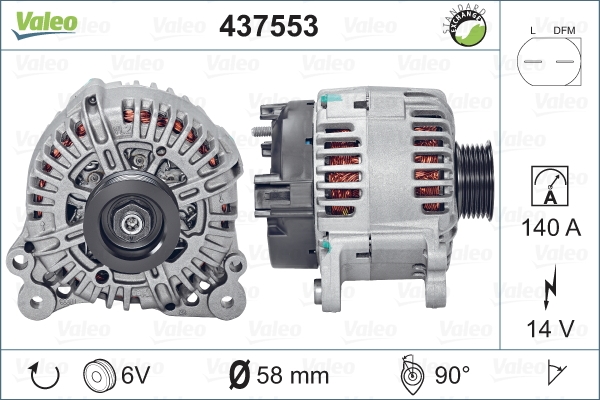 Generator VALEO 437553