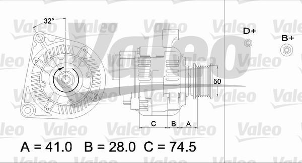 Generator VALEO 436700