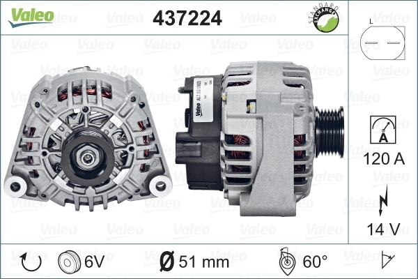 Generator VALEO 437224