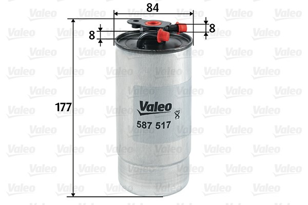 Kraftstofffilter VALEO 587517