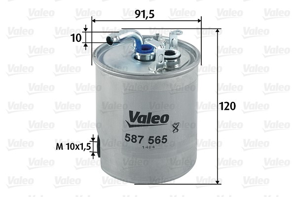Kraftstofffilter VALEO 587565