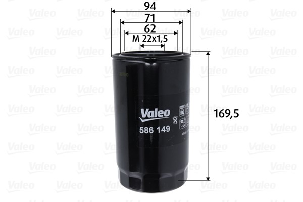 Ölfilter VALEO 586149