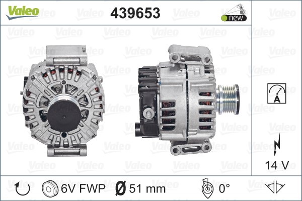 Generator VALEO 439653