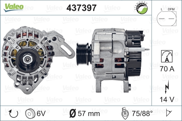 Generator VALEO 437397