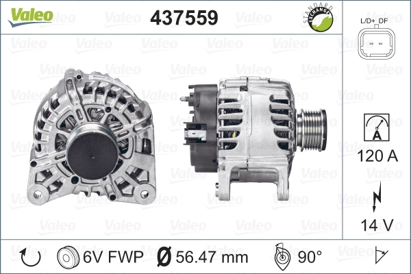 Generator VALEO 437559