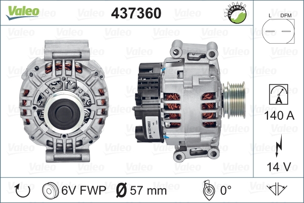 Generator VALEO 437360