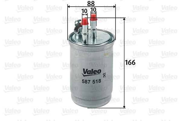Kraftstofffilter VALEO 587518
