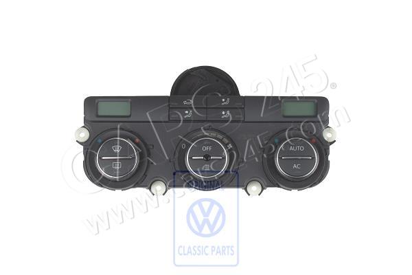 Anzeige- und Bedieneinheit mit Steuergerät für elektronisch geregelte Klimaanlage Volkswagen Classic 1K0907044BT