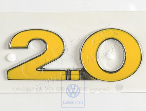 Schriftzug Volkswagen Classic 1J0853675ADPVQ