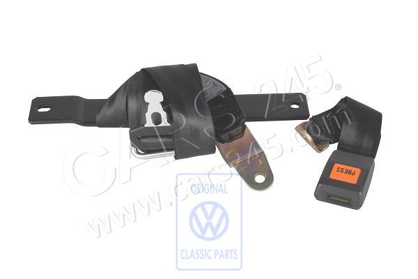 Dreipunkt-Sicherheitsgurt mit Drucktastenschloss für Vordersitzbank links Volkswagen Classic 253857687B