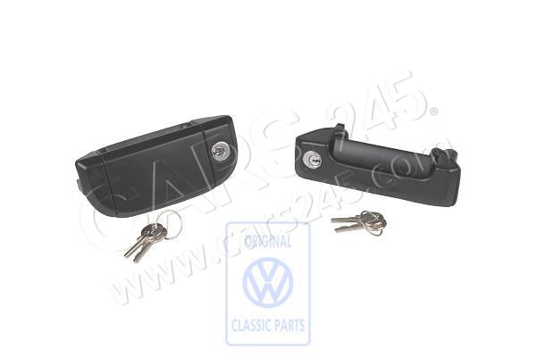 Schloss-Satz für Schiebetür rechts und Flügeltür hinten Volkswagen Classic 721898081