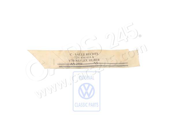 Dekorfolie für Säule C Volkswagen Classic 7D1854418AV7B