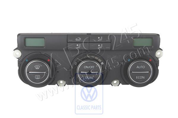 Anzeige- und Bedieneinheit mit Steuergerät für elektronisch geregelte Klimaanlage vorn Volkswagen Classic 100907044CX