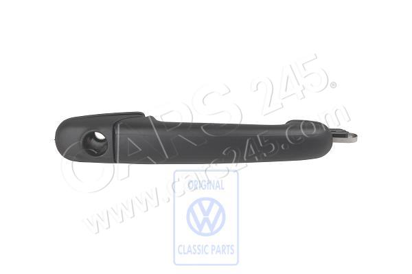 Türgriff aussen, schwarz ohne Schliesszylinder links Volkswagen Classic 6K0837207B