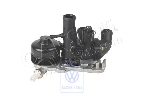 Unterdruckpumpe mit Thermos- tatgehäuse Volkswagen Classic 031145101E