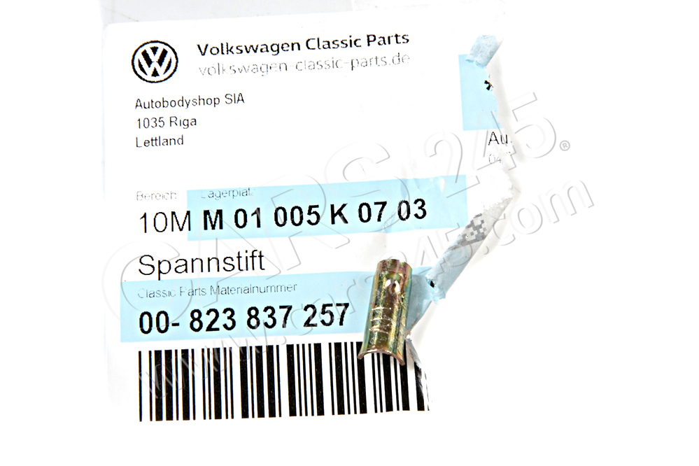 Spannstift Volkswagen Classic 823837257 3