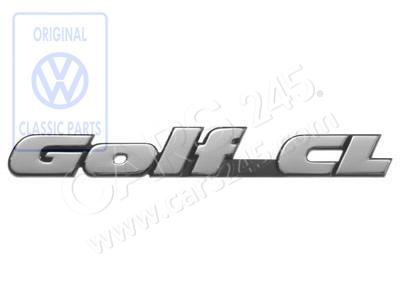 Schriftzug Volkswagen Classic 1H6853687AAZ10